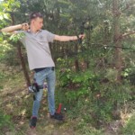 Was für eine Haltung !!! ... nur durch das Gelände erfordert ?!?